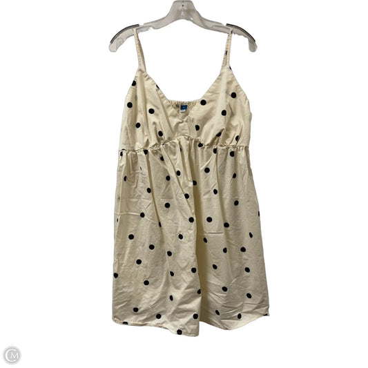 Dress Casual Short By Old Navy In Polkadot Pattern, Size: Xl
