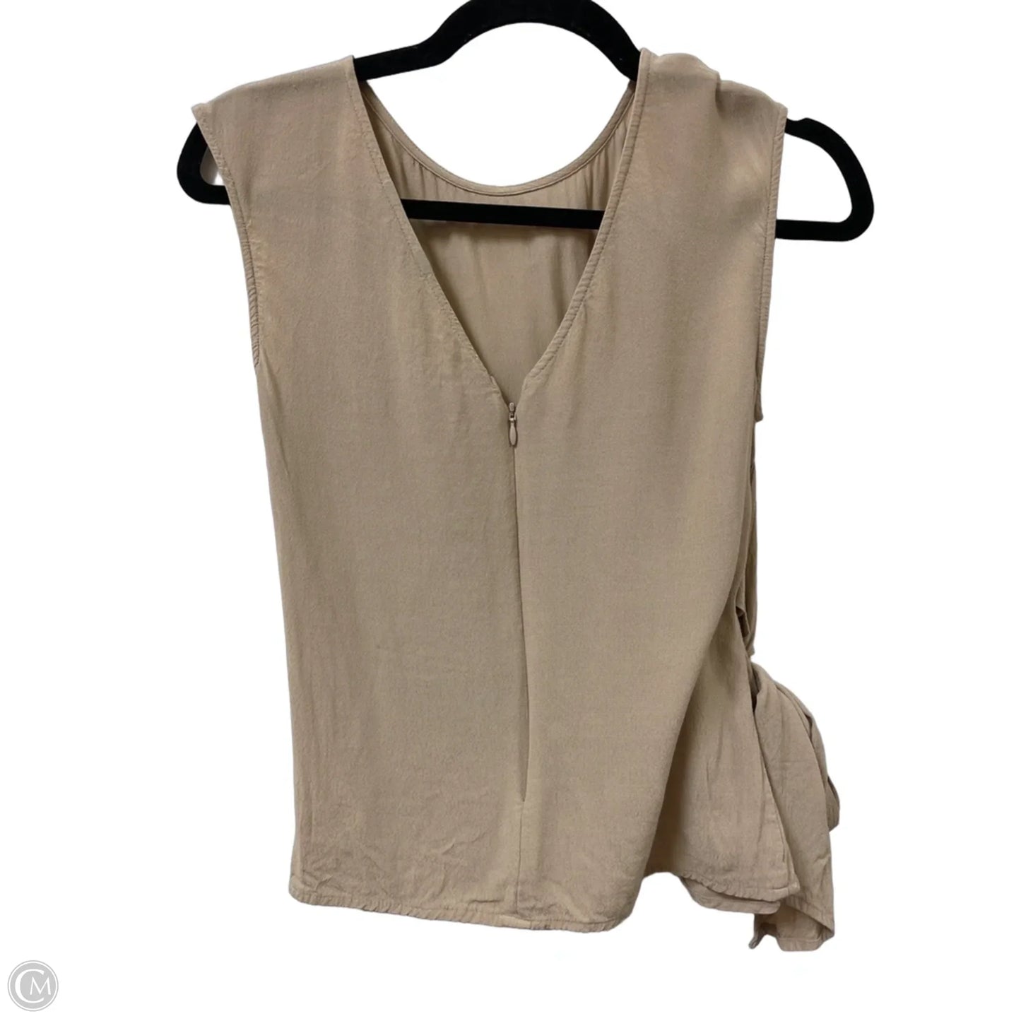 Top Sleeveless By Express In Cream, Size: Xs