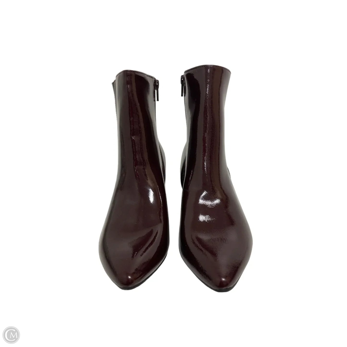 Boots Ankle Heels By Old Navy In Red, Size: 8.5
