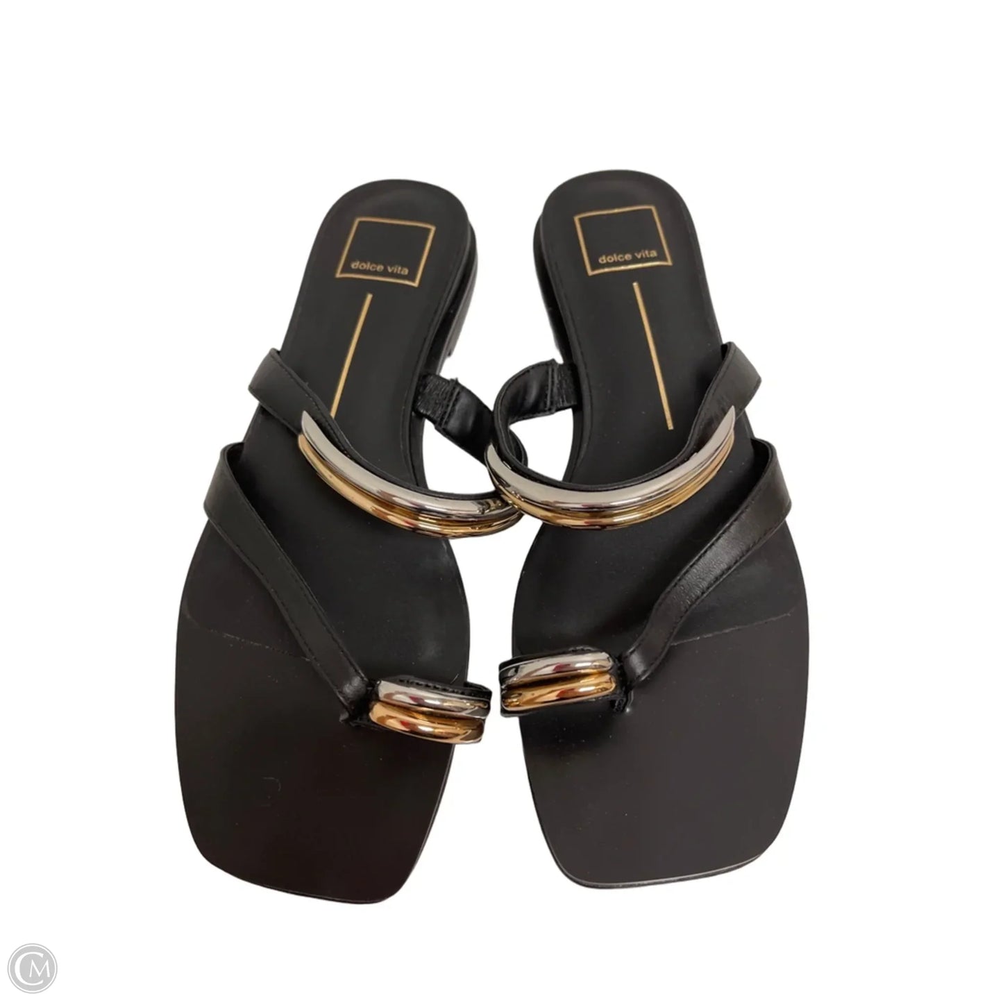 Sandals Flats By Dolce Vita In Black, Size: 8.5