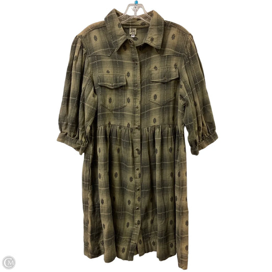 Dress Casual Short By Ivy Jane In Green, Size: M