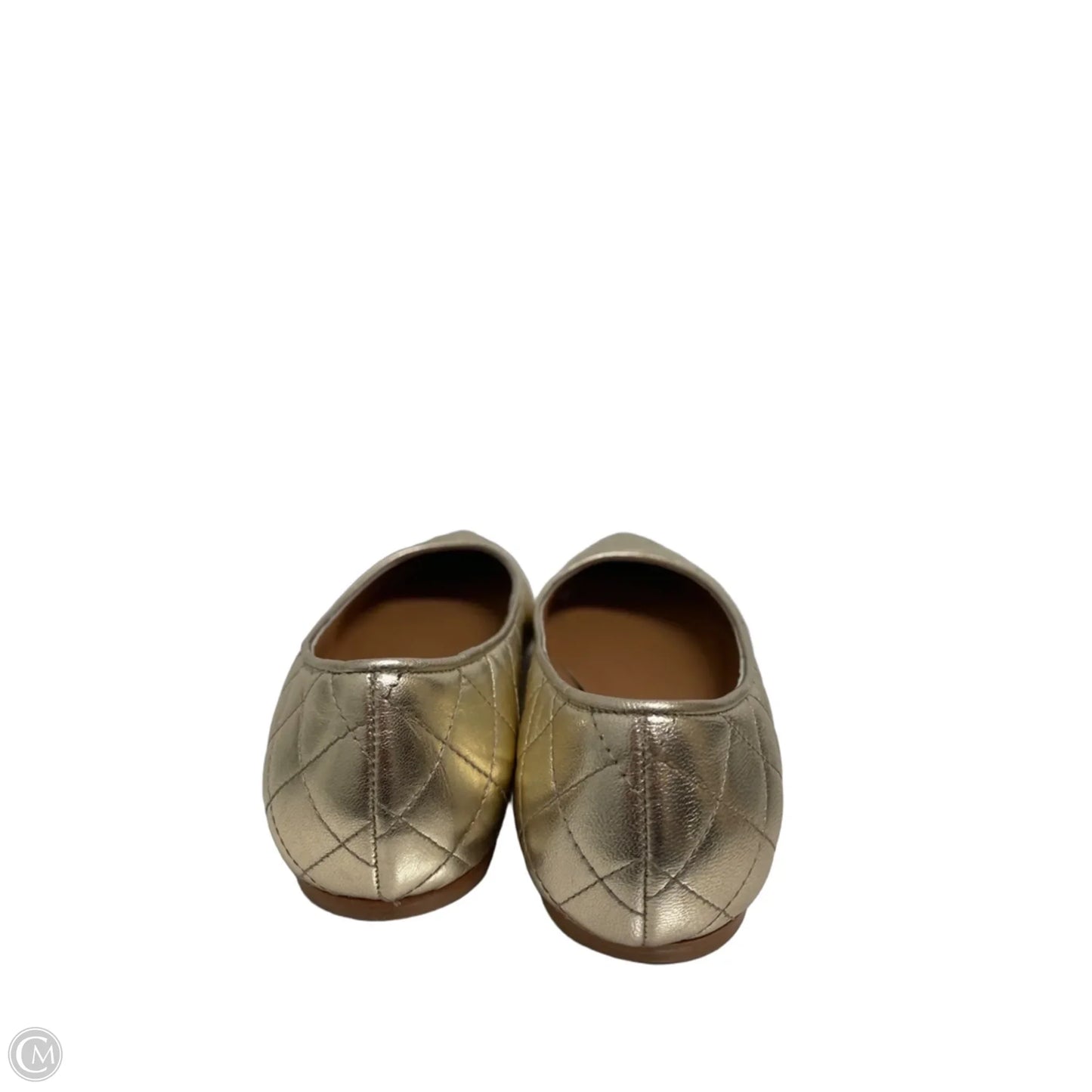 Shoes Flats By Bruno Magli Shoes In Gold, Size: 8