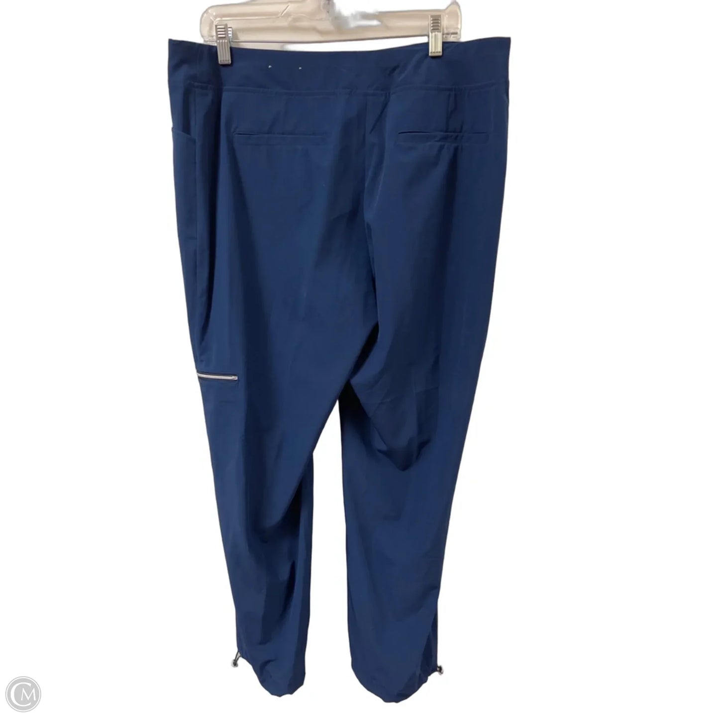 Athletic Pants By Chicos In Navy, Size: 14
