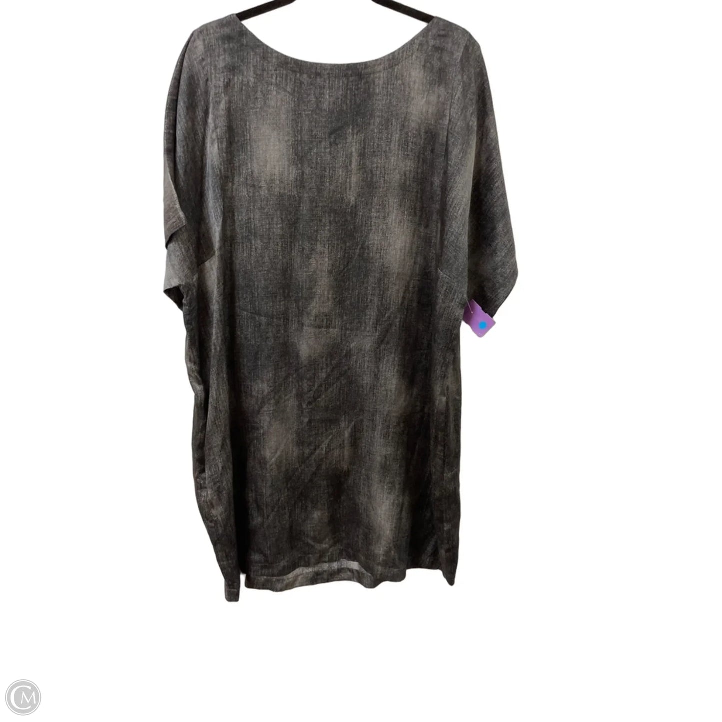 Dress Casual Short By Eileen Fisher In Grey, Size: Xl