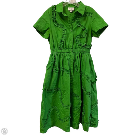 Dress Casual Midi By Target-designer In Green, Size: S