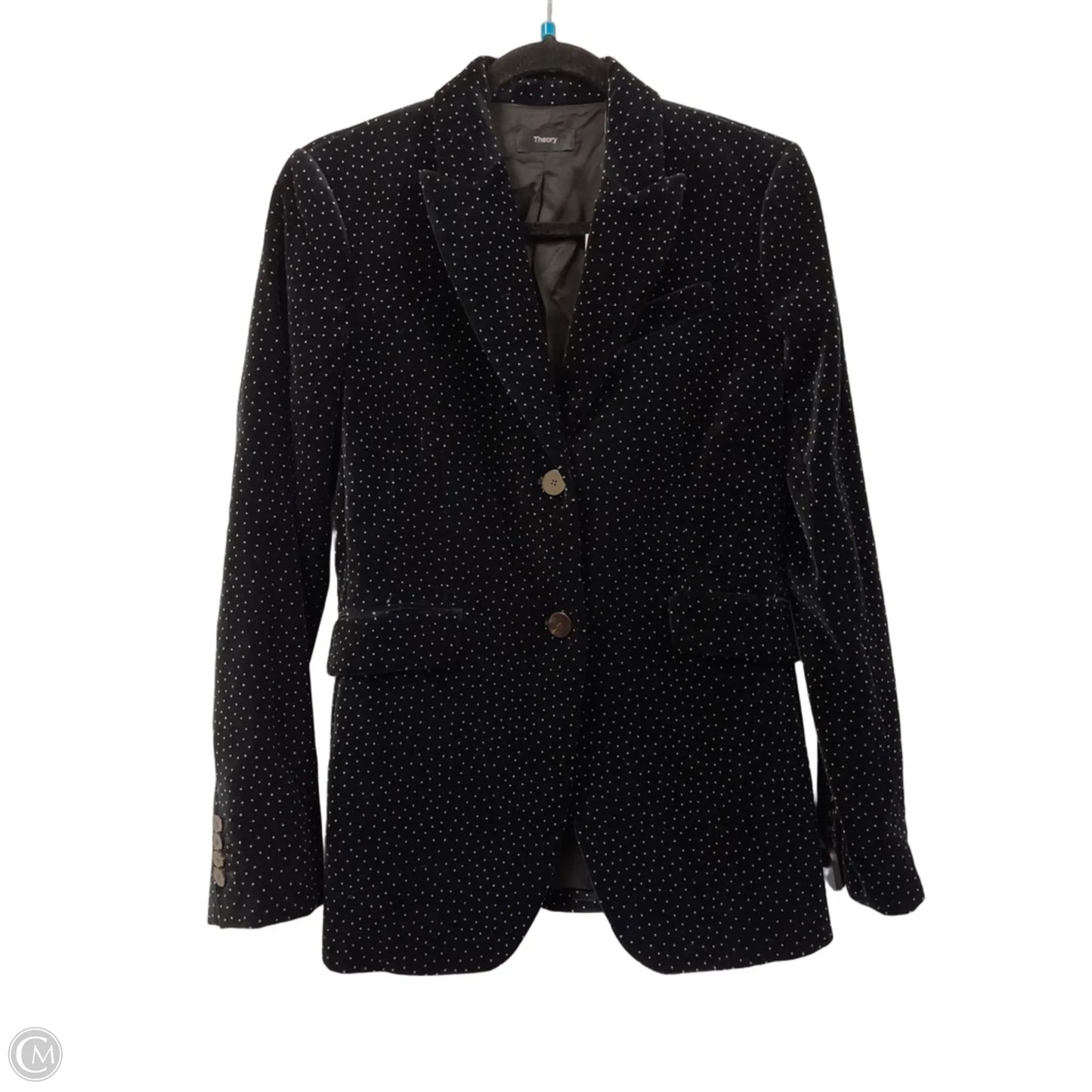Blazer By Theory In Polkadot Pattern, Size: S