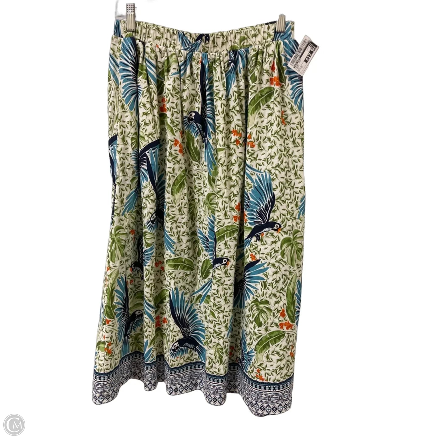 Skirt Midi By Alex Marie In Green, Size: 12