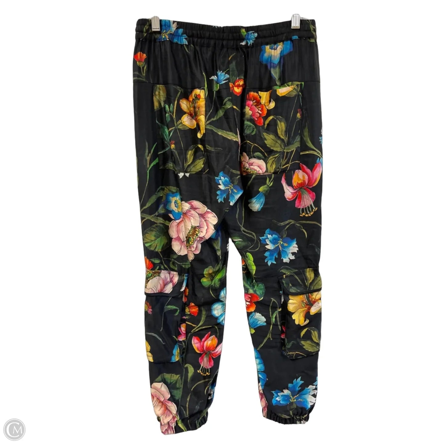 Pants Designer By Johnny Was In Floral Print, Size: 4