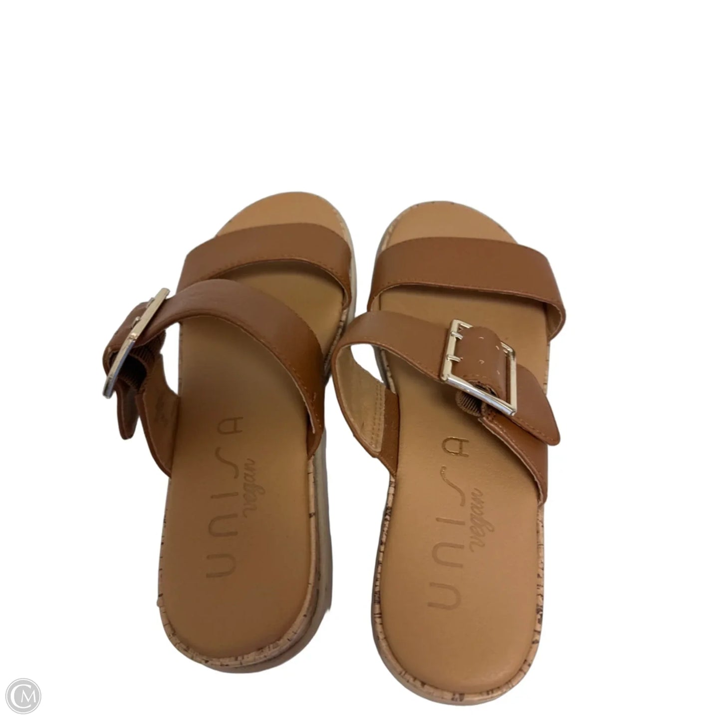 Sandals Flats By Unisa In Brown, Size: 6.5