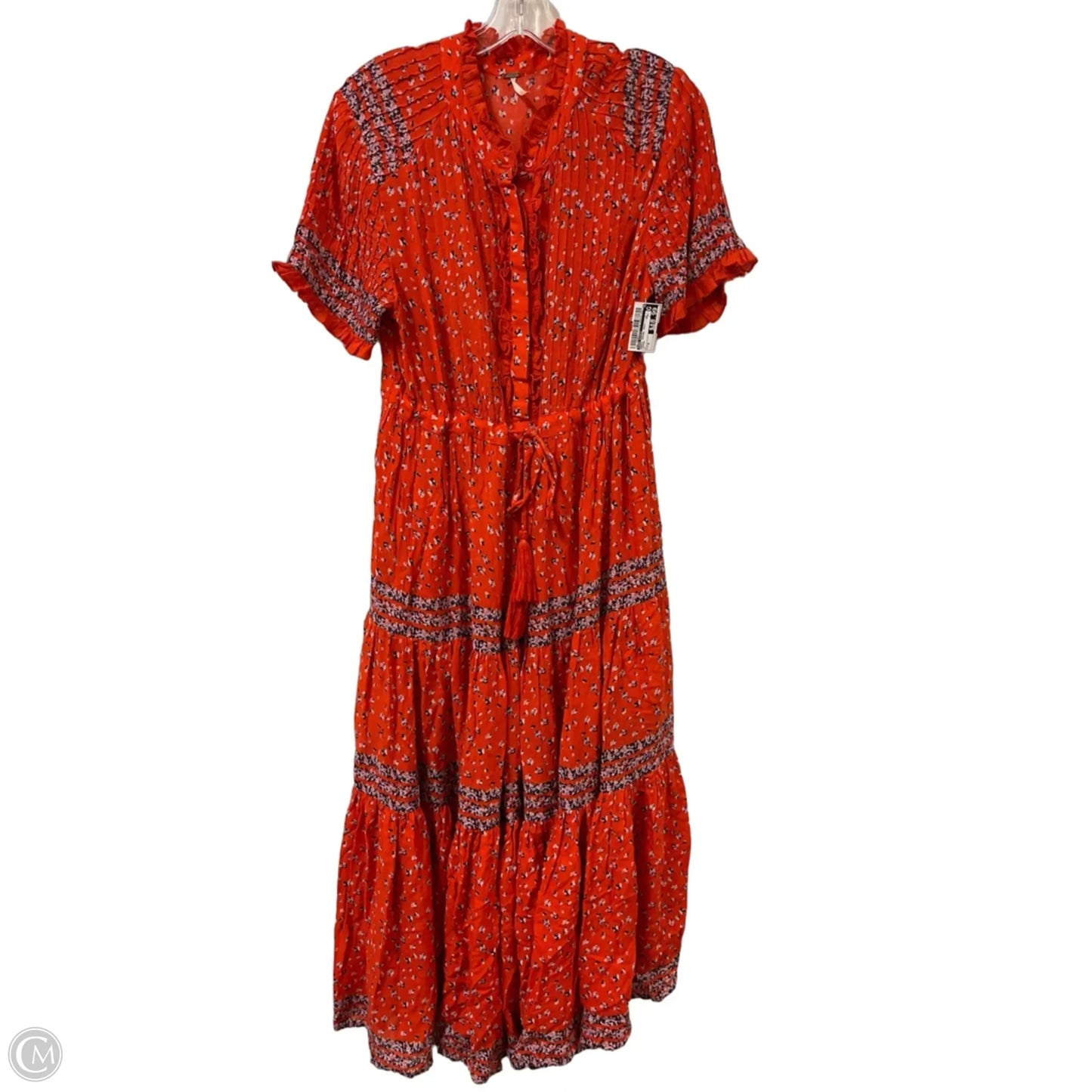 Dress Casual Maxi By Free People In Orange, Size: M