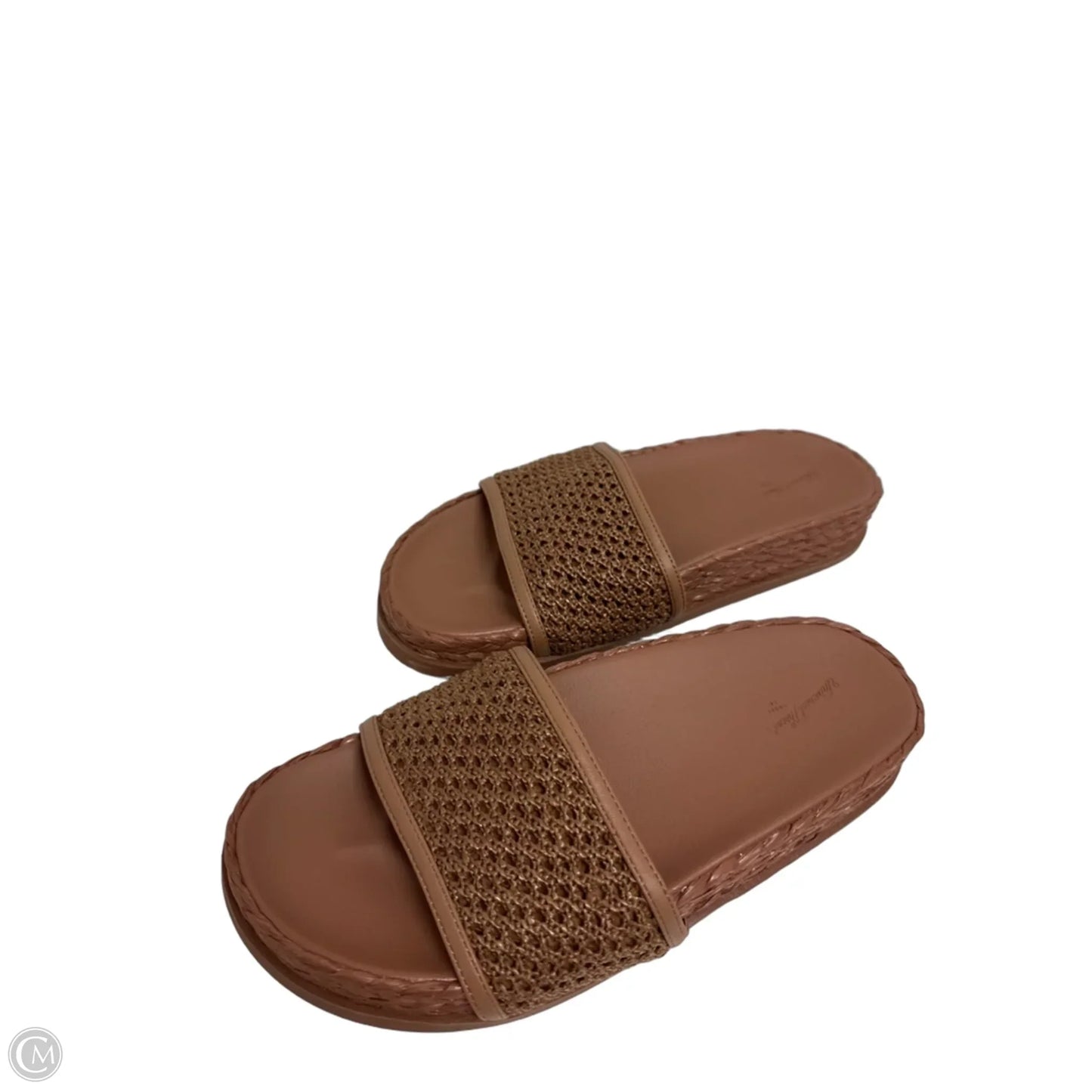 Sandals Flats By Universal Thread In Brown, Size: 8