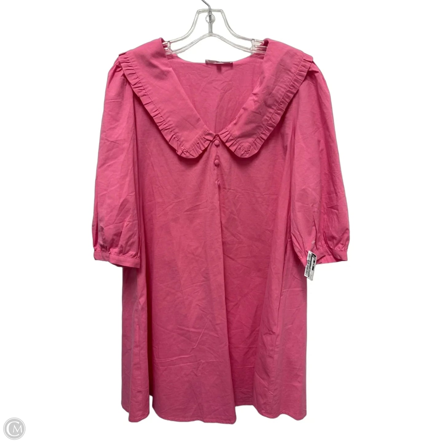 Dress Casual Short By Ces Femme In Pink, Size: M