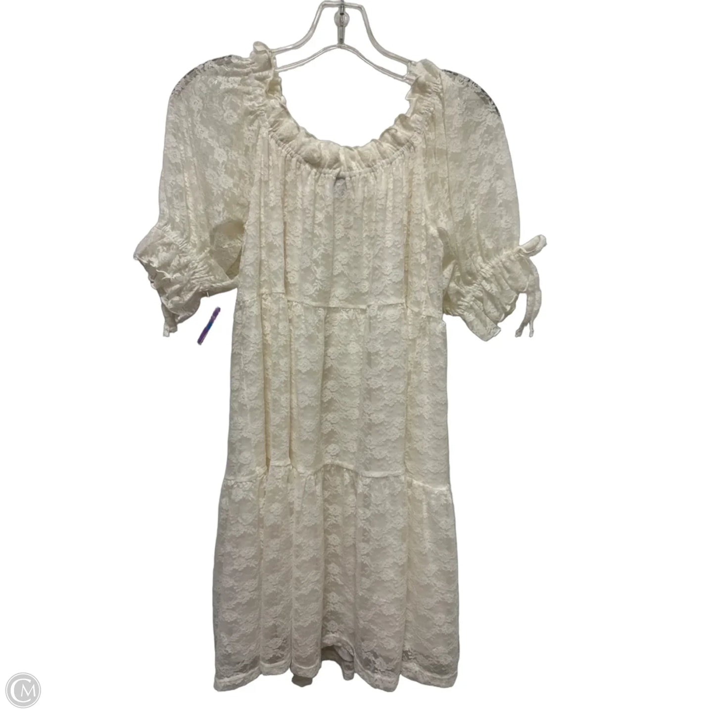 Dress Casual Short By Old Navy In Cream, Size: L