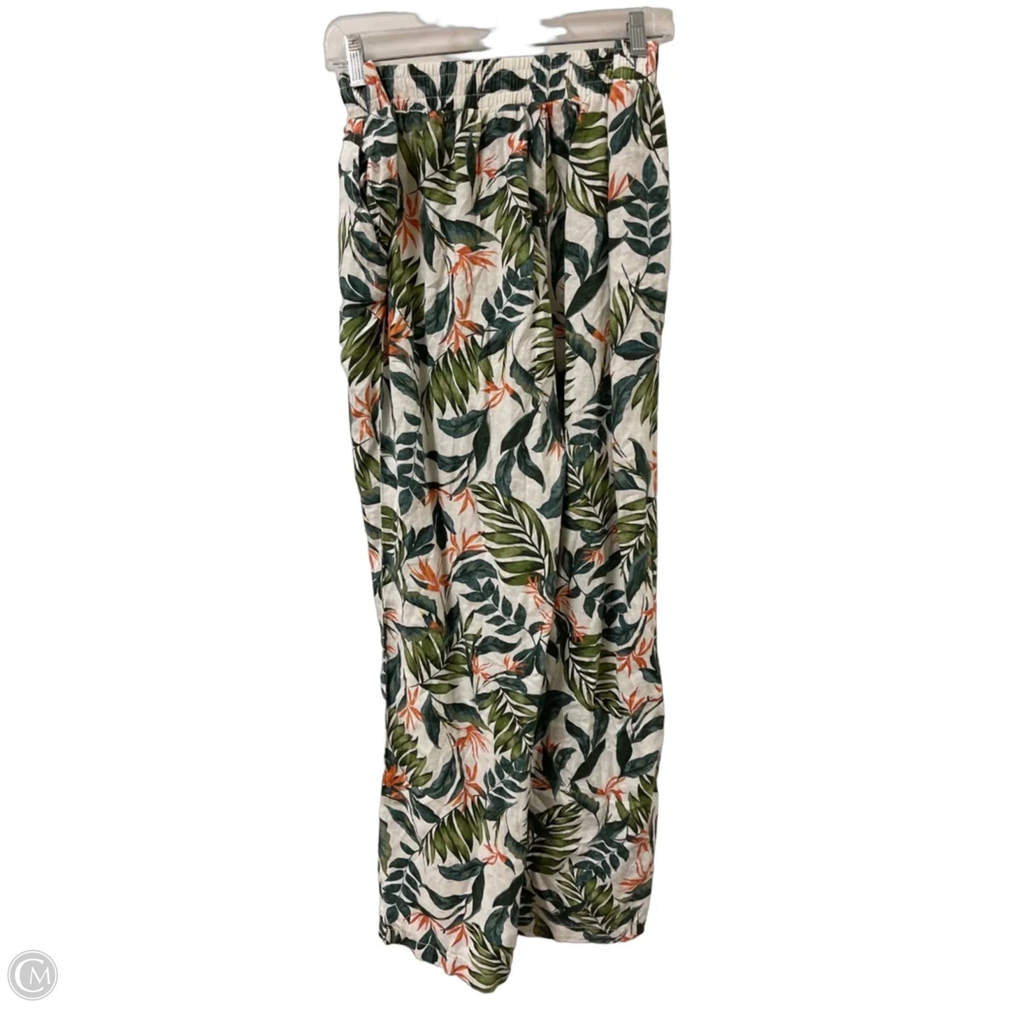 Pants Wide Leg By Briggs In Tropical Print, Size: 12