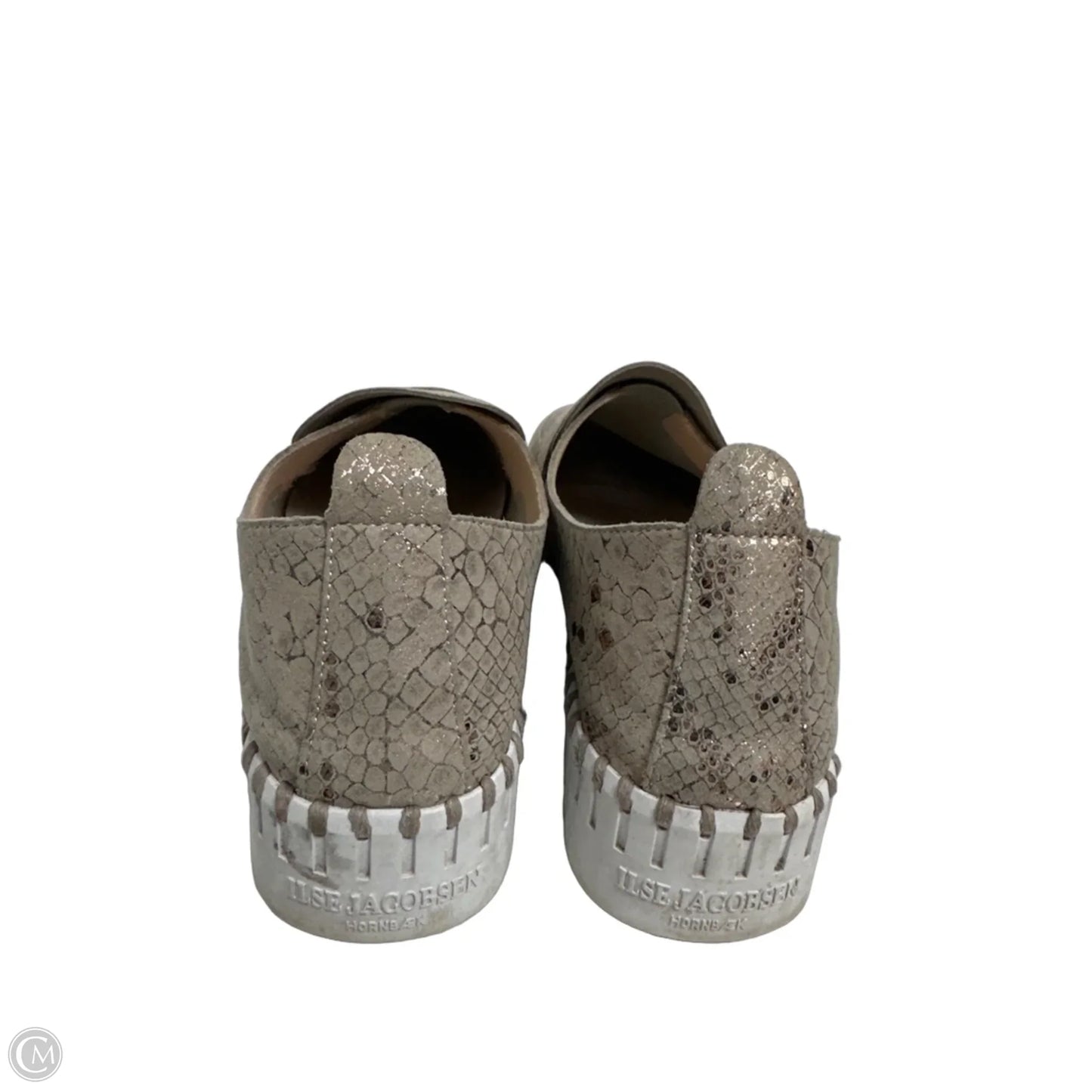 Shoes Flats By Clothes Mentor In Snakeskin Print, Size: 7.5
