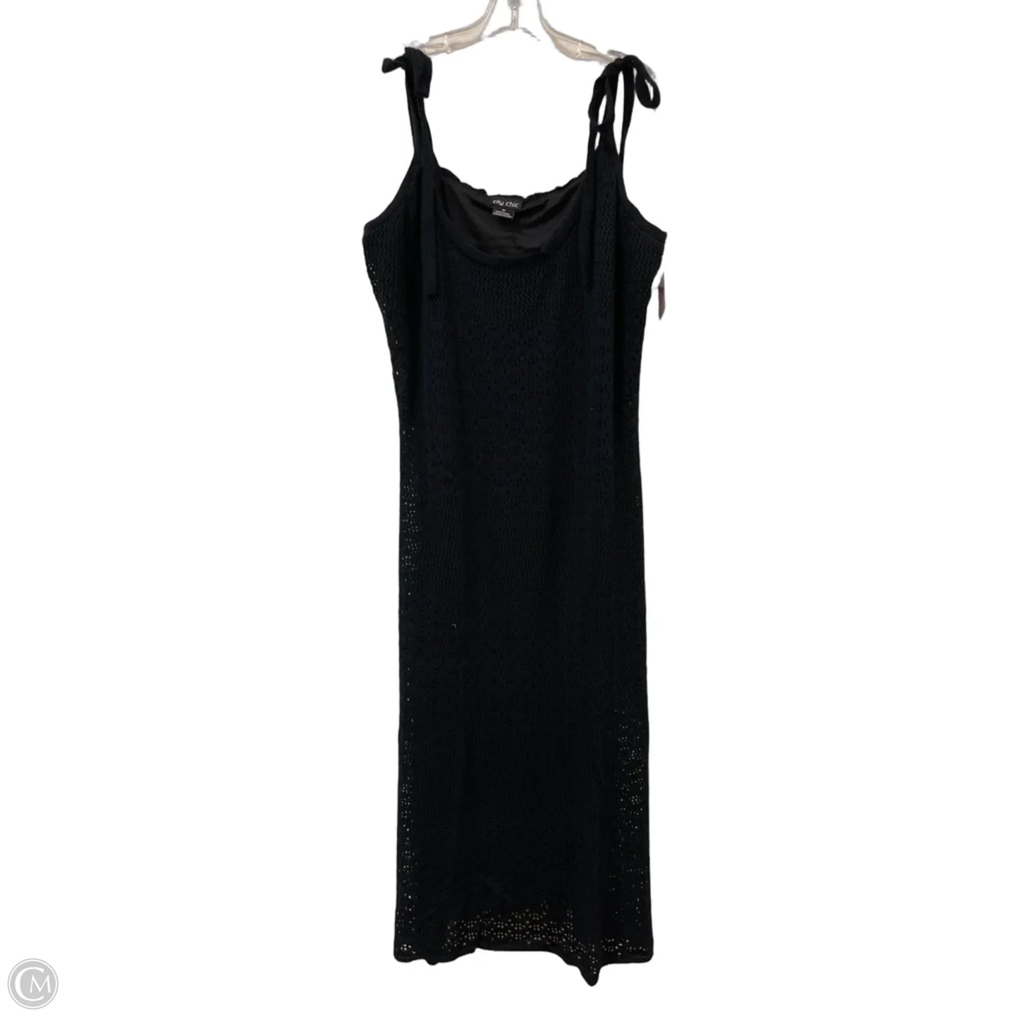 Dress Casual Maxi By City Chic In Black, Size: 1x