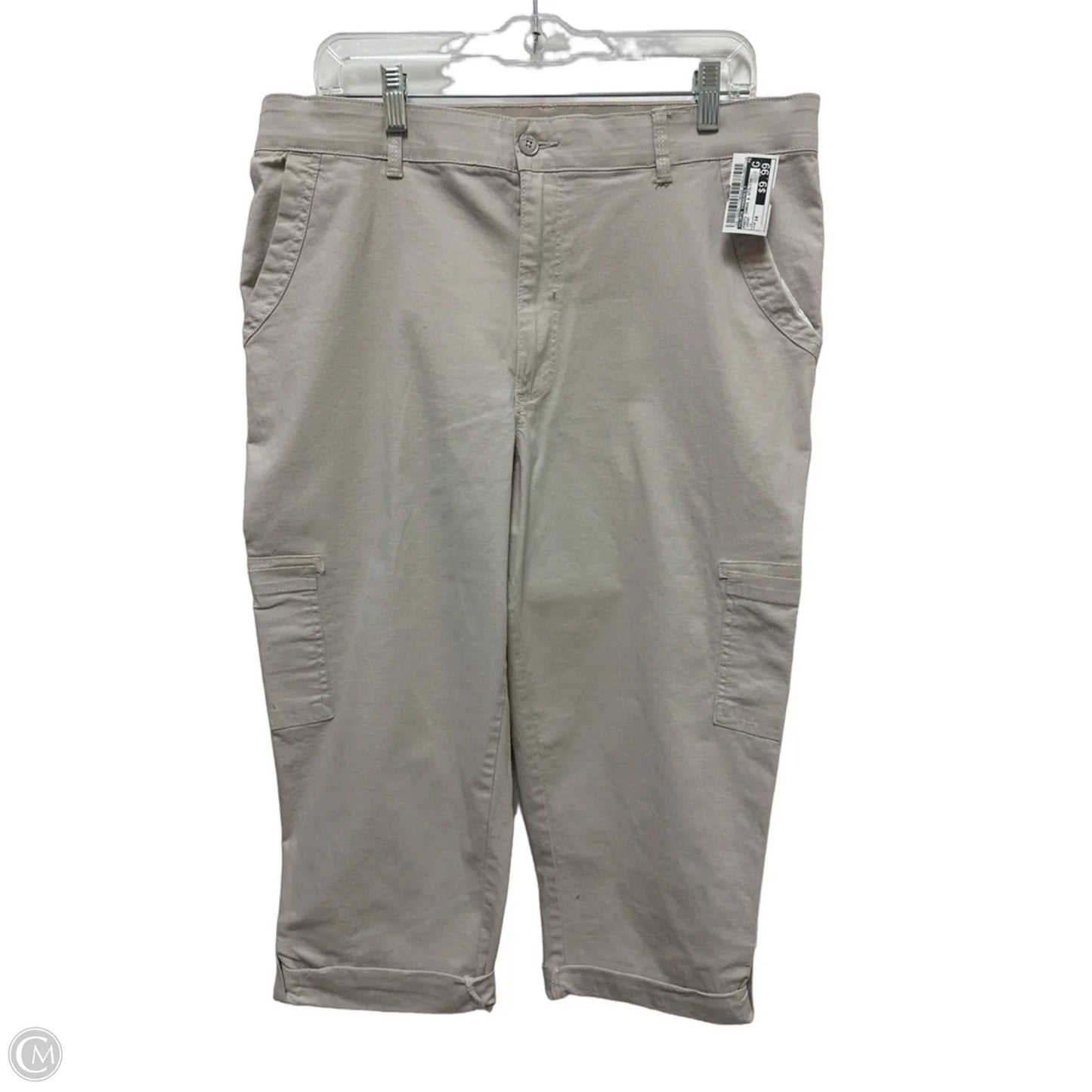 Pants Cargo & Utility By Gloria Vanderbilt In Cream, Size: 14