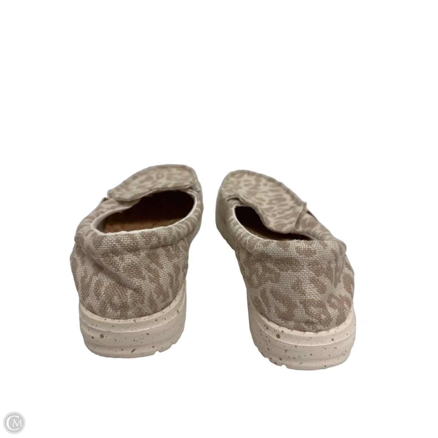 Shoes Flats By Hey Dude In Cream, Size: 6