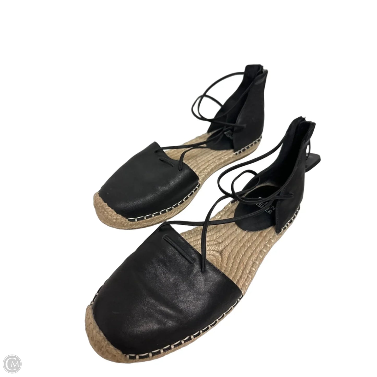 Sandals Flats By Eileen Fisher In Black, Size: 8