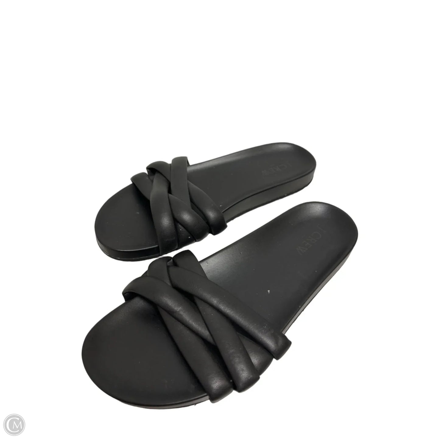 Sandals Flats By J. Crew In Black, Size: 8.5