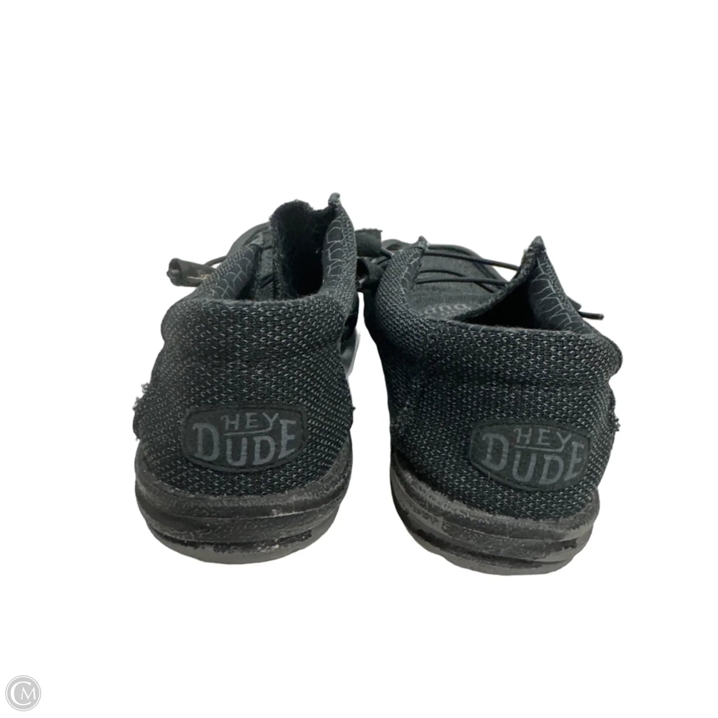 Shoes Flats By Hey Dude In Grey, Size: 10