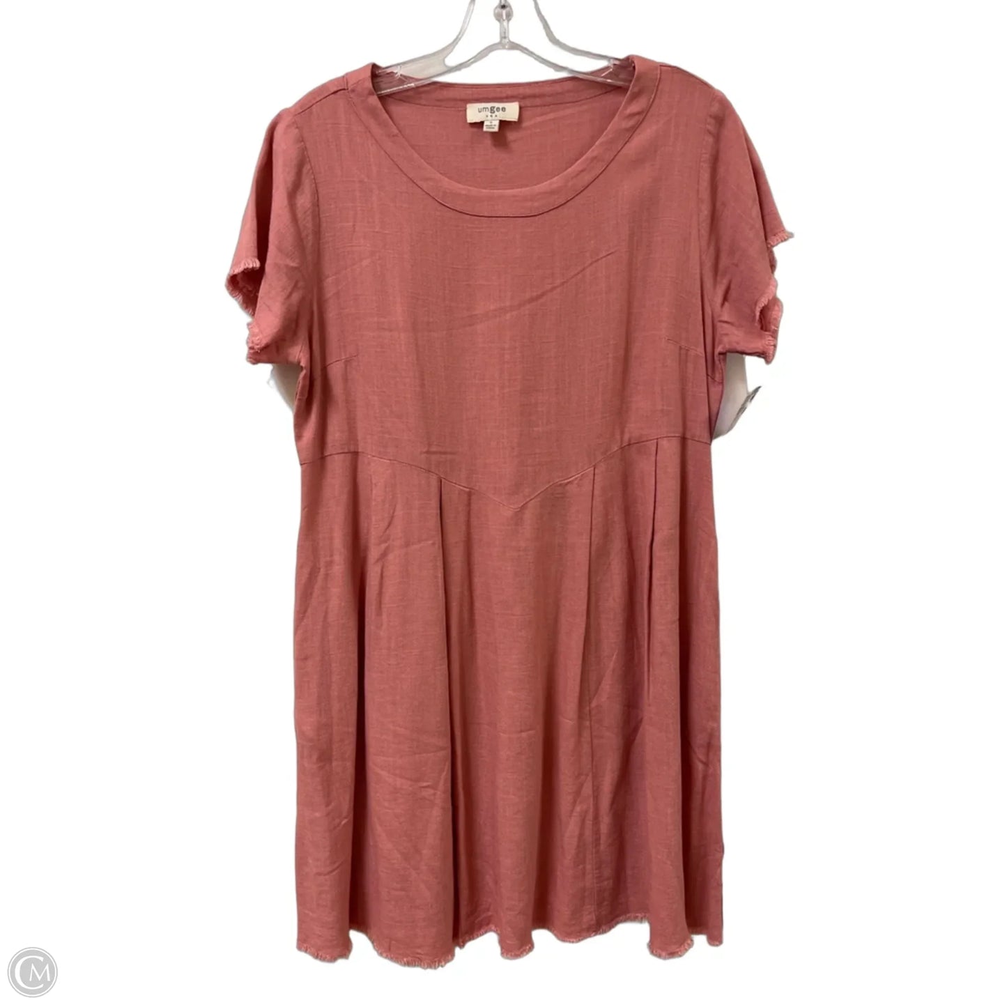 Dress Casual Short By Umgee In Pink, Size: S