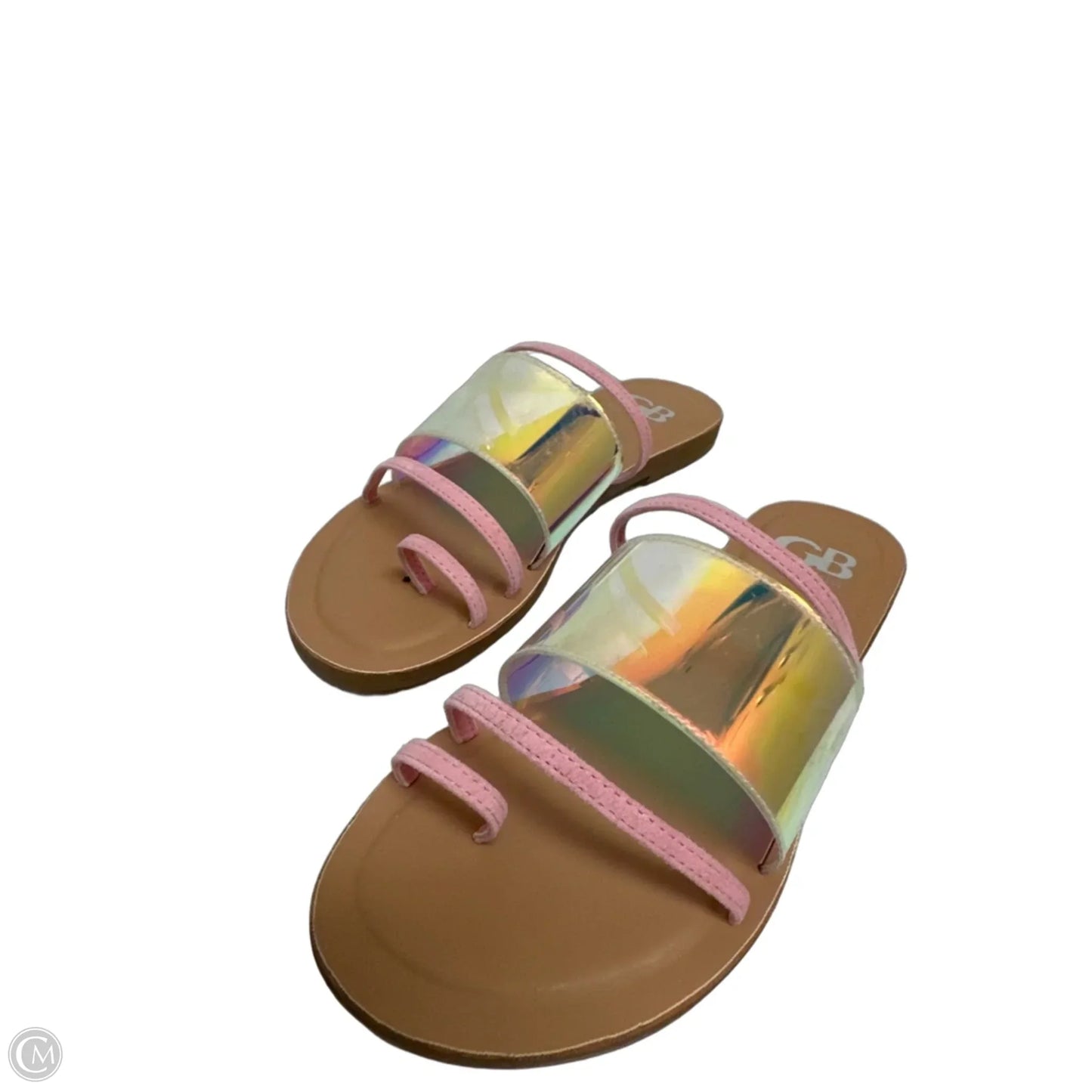 Sandals Flats By Gianni Bini In Pink, Size: 7