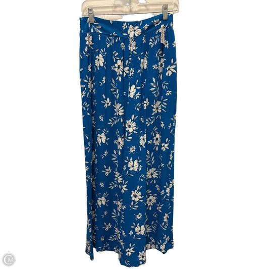 Pants Wide Leg By Blue Rain In Blue & White, Size: 8