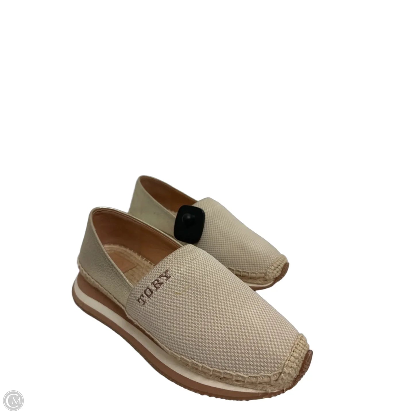 Shoes Designer By Tory Burch In Cream, Size: 9