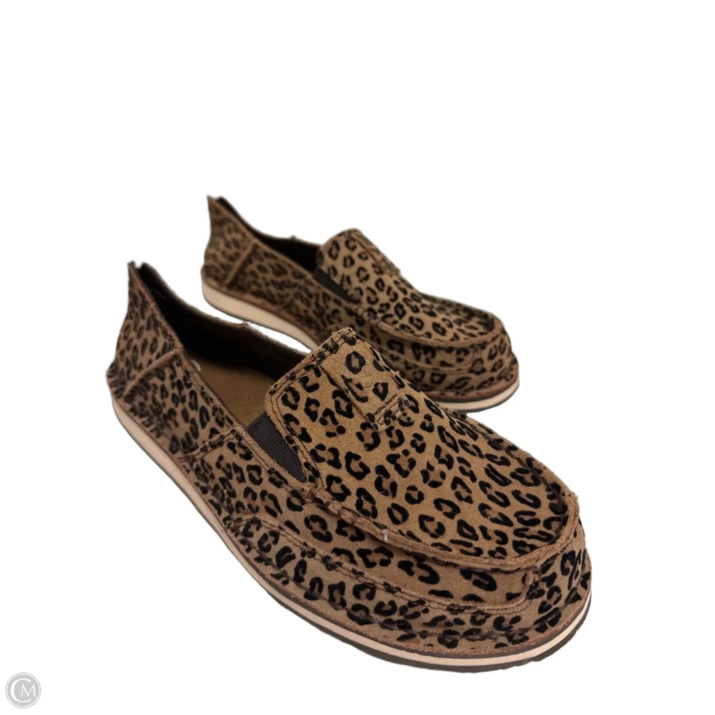 Shoes Flats By Ariat In Animal Print, Size: 8