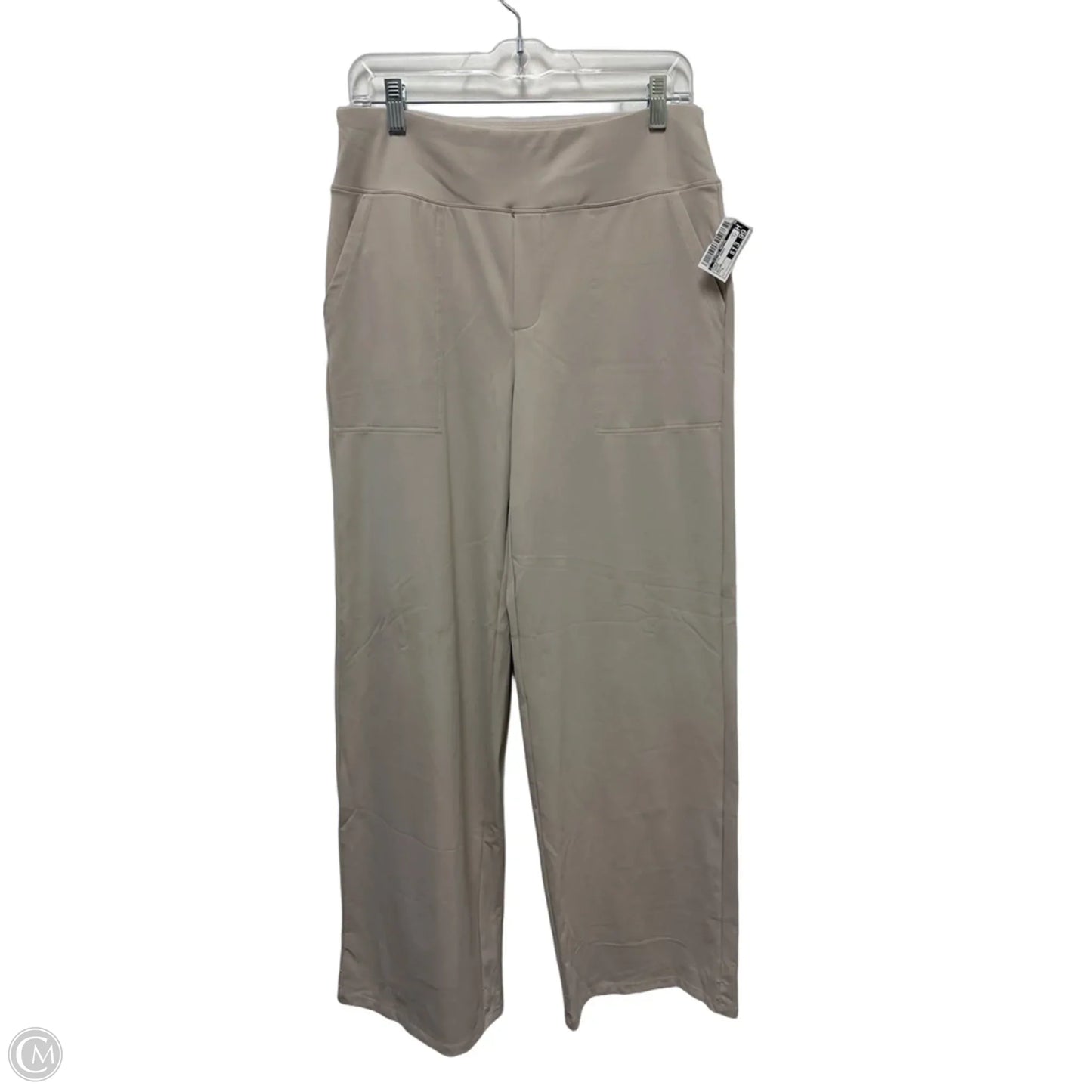 Athletic Pants By Clothes Mentor In Cream, Size: L