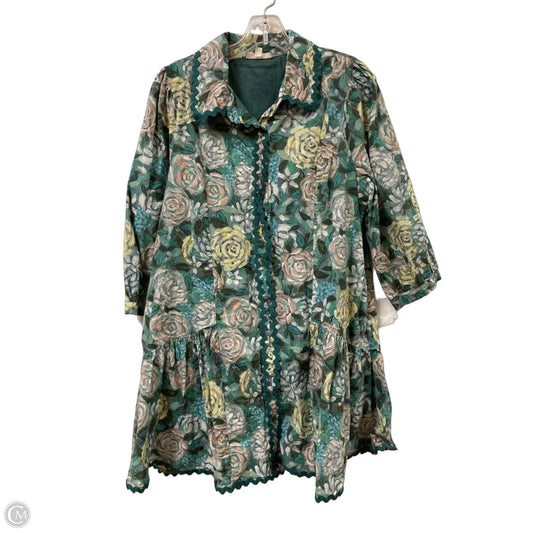 Dress Casual Short By Entro In Green, Size: L