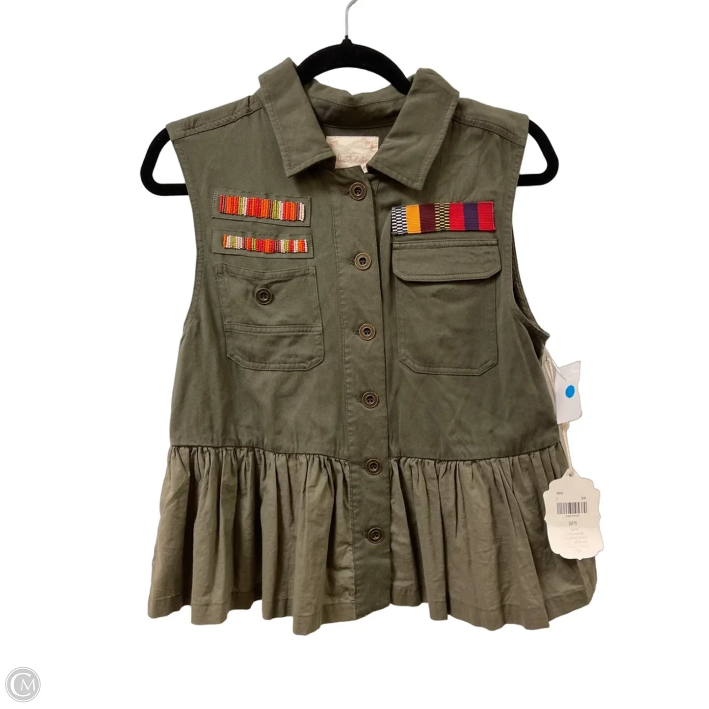 Vest Other By Altard State In Green, Size: S