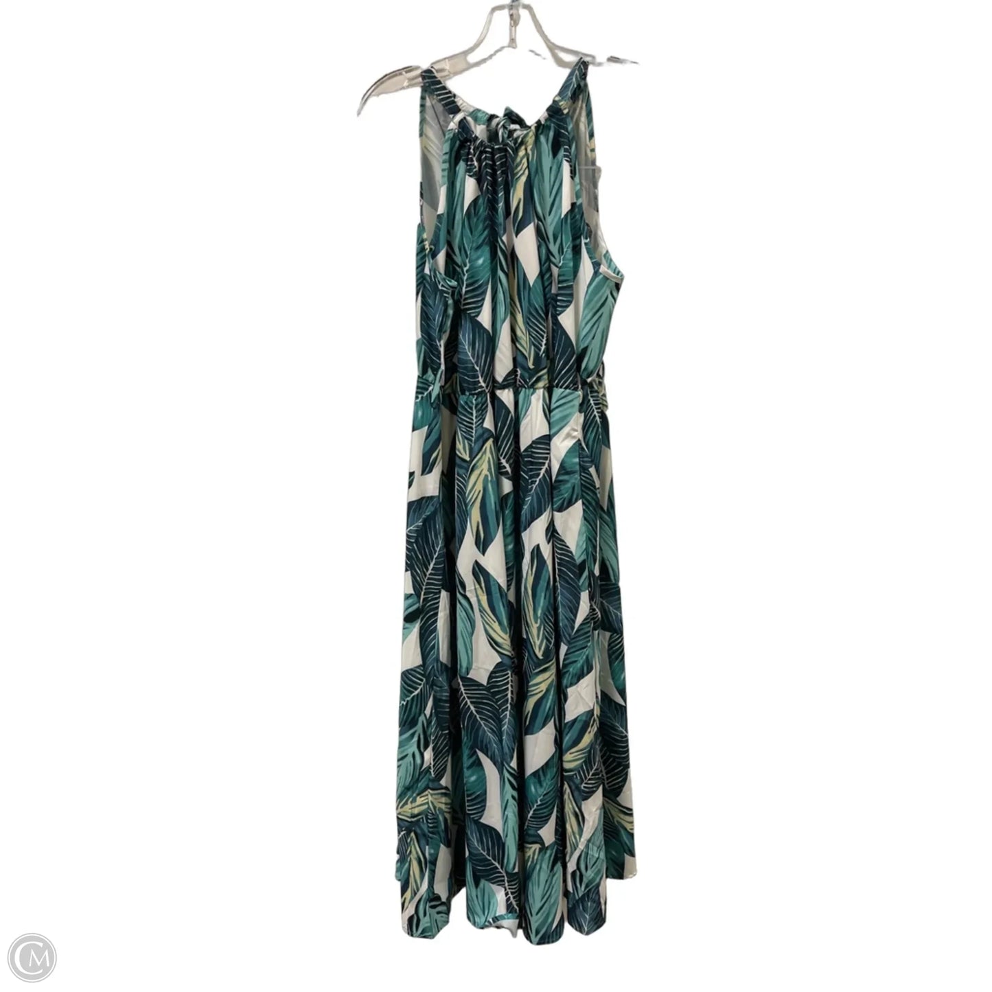 Dress Casual Maxi By Bloomchic In Tropical Print, Size: L