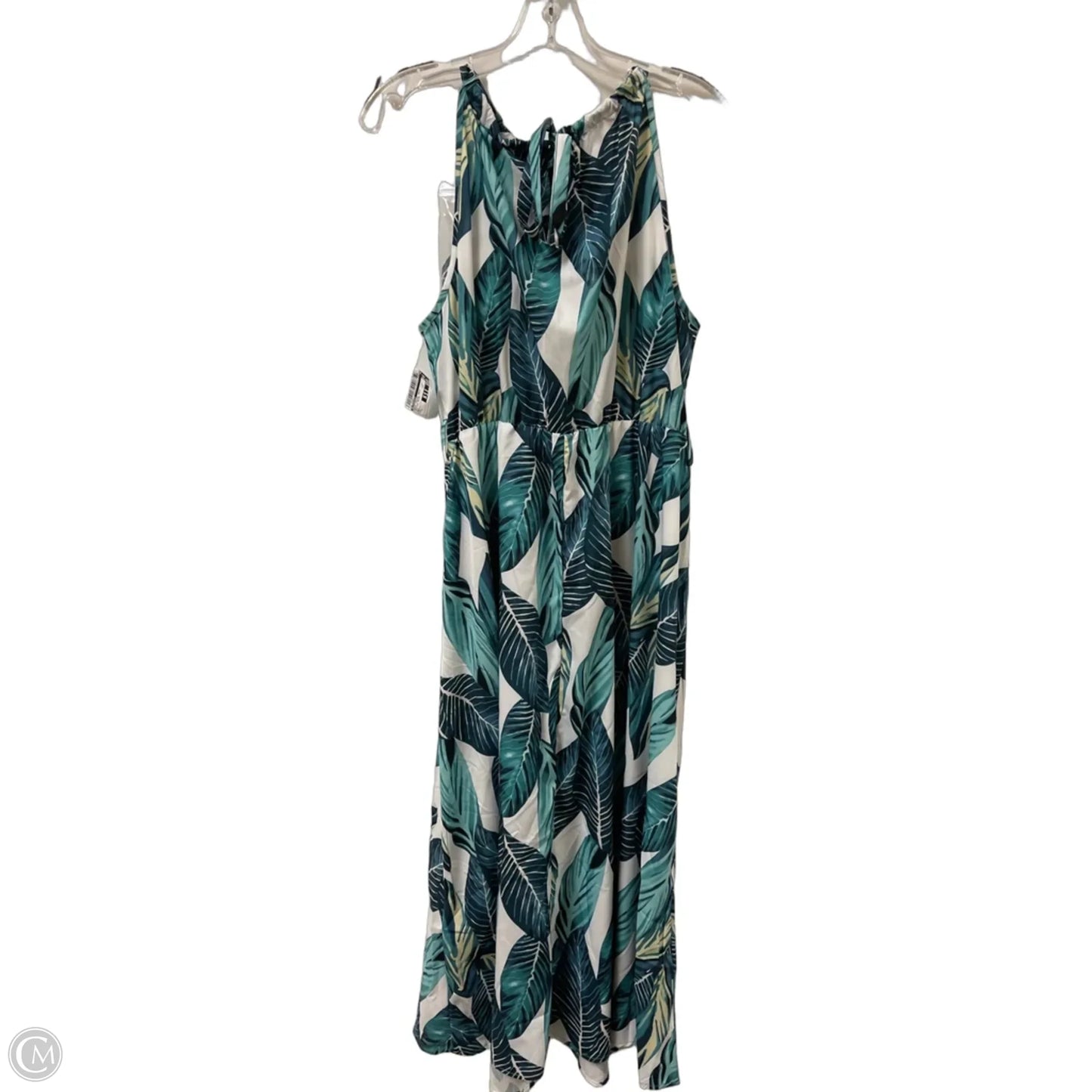 Dress Casual Maxi By Bloomchic In Tropical Print, Size: L