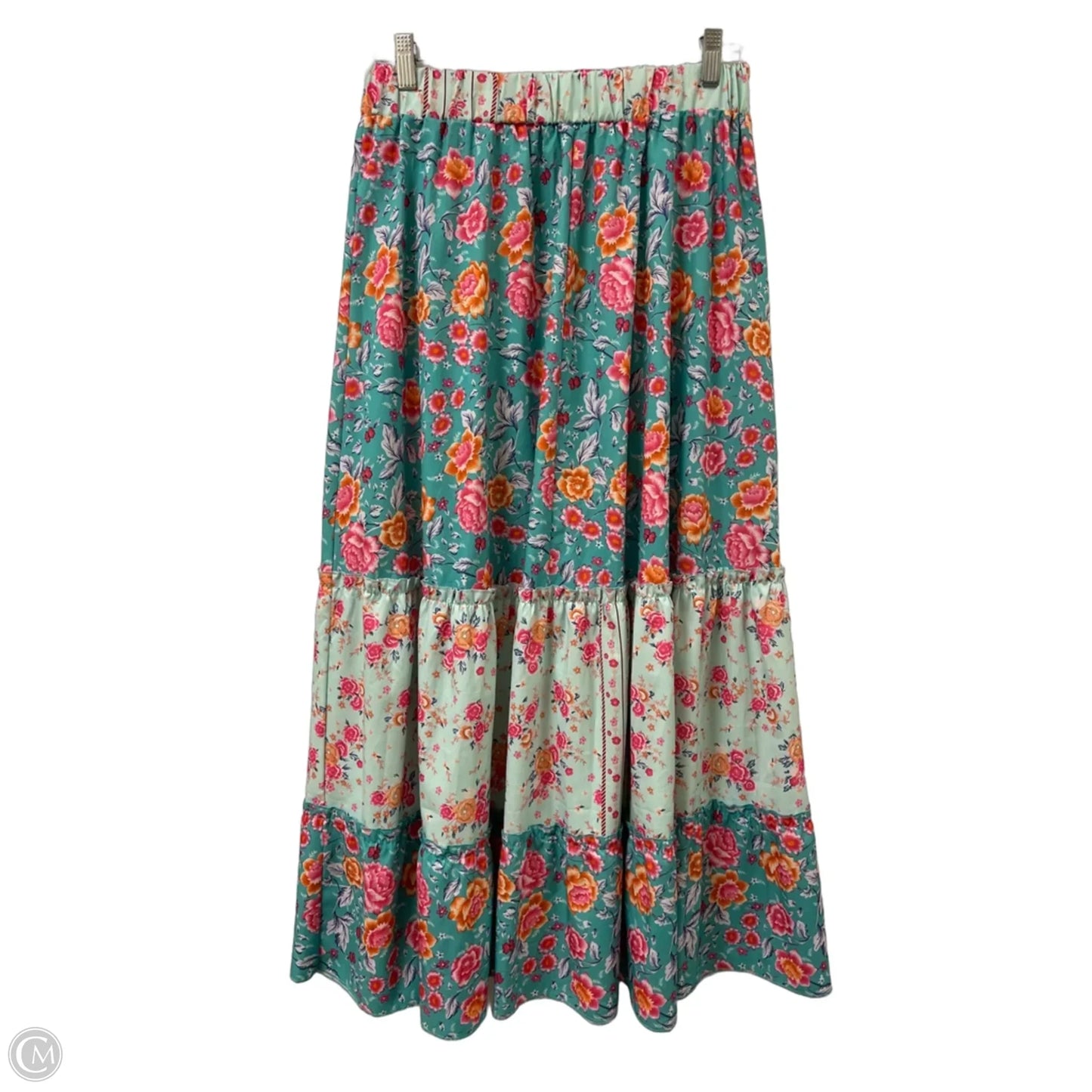Skirt Maxi By Clothes Mentor In Floral Print, Size: 10