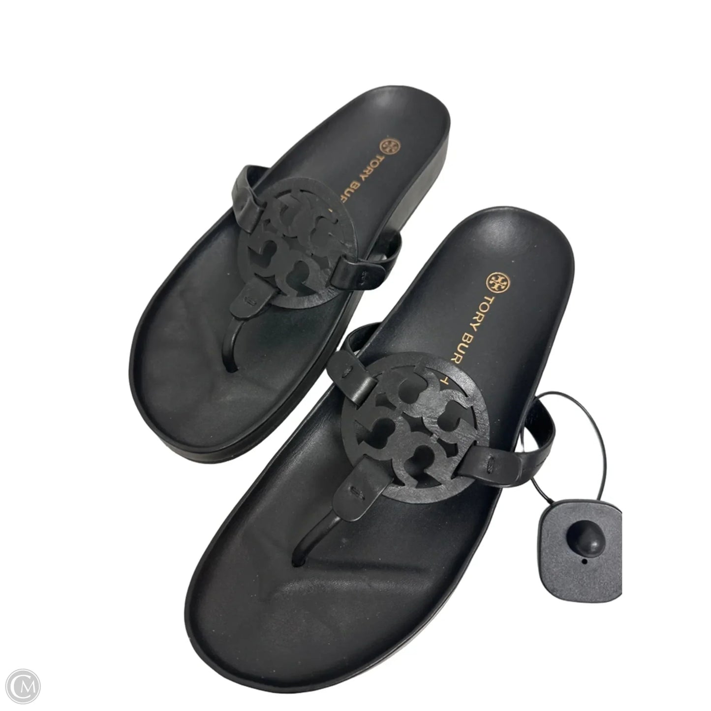 Sandals Designer By Tory Burch In Black, Size: 10.5