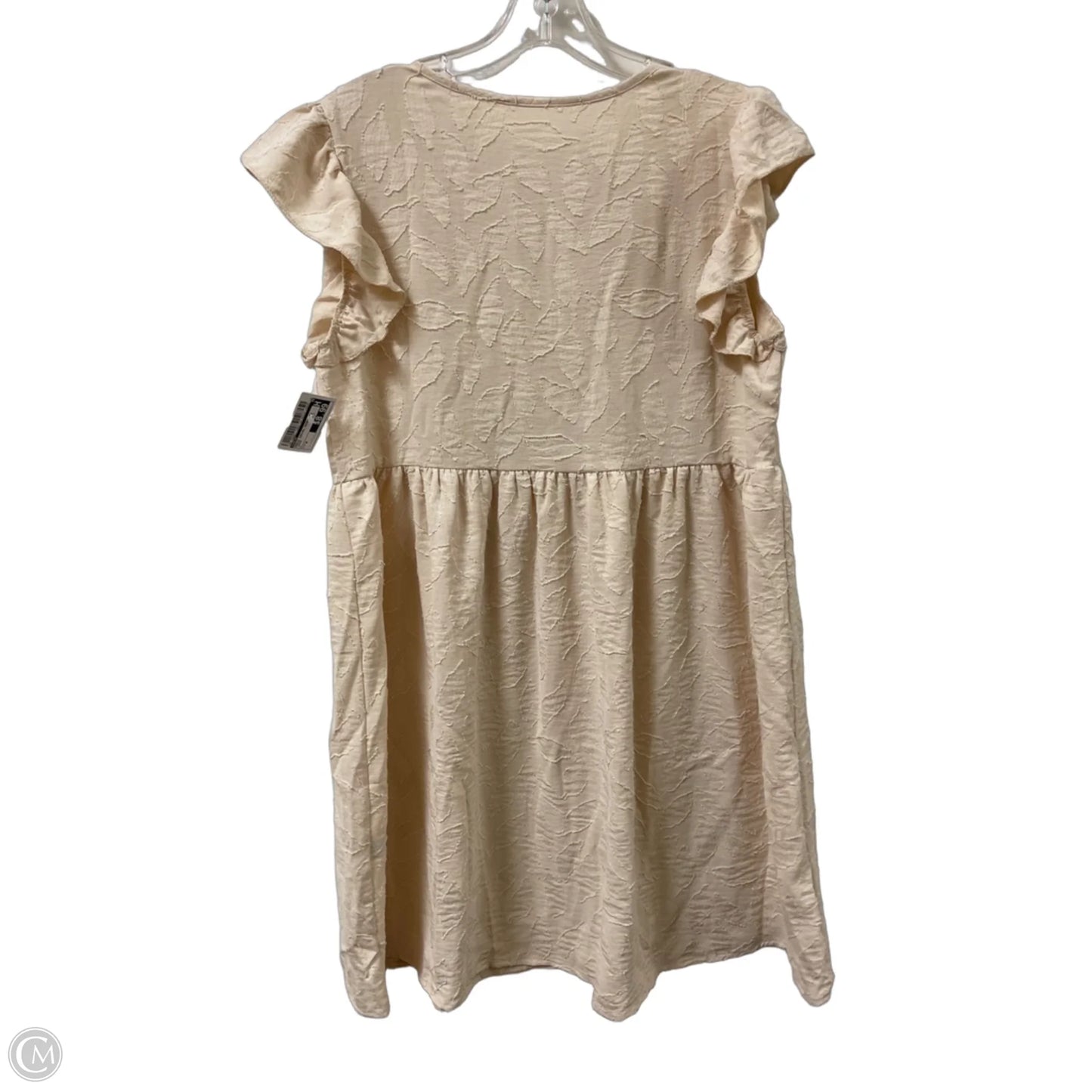Dress Casual Short By Shein In Cream, Size: M