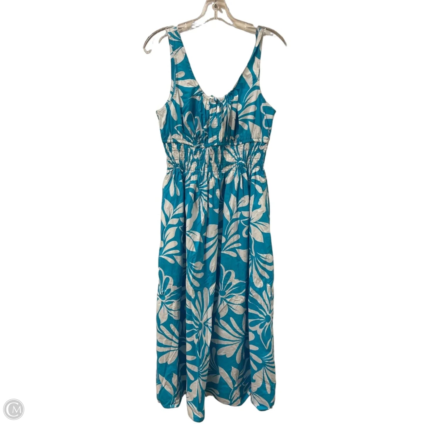 Dress Casual Short By Gap In Blue & White, Size: M