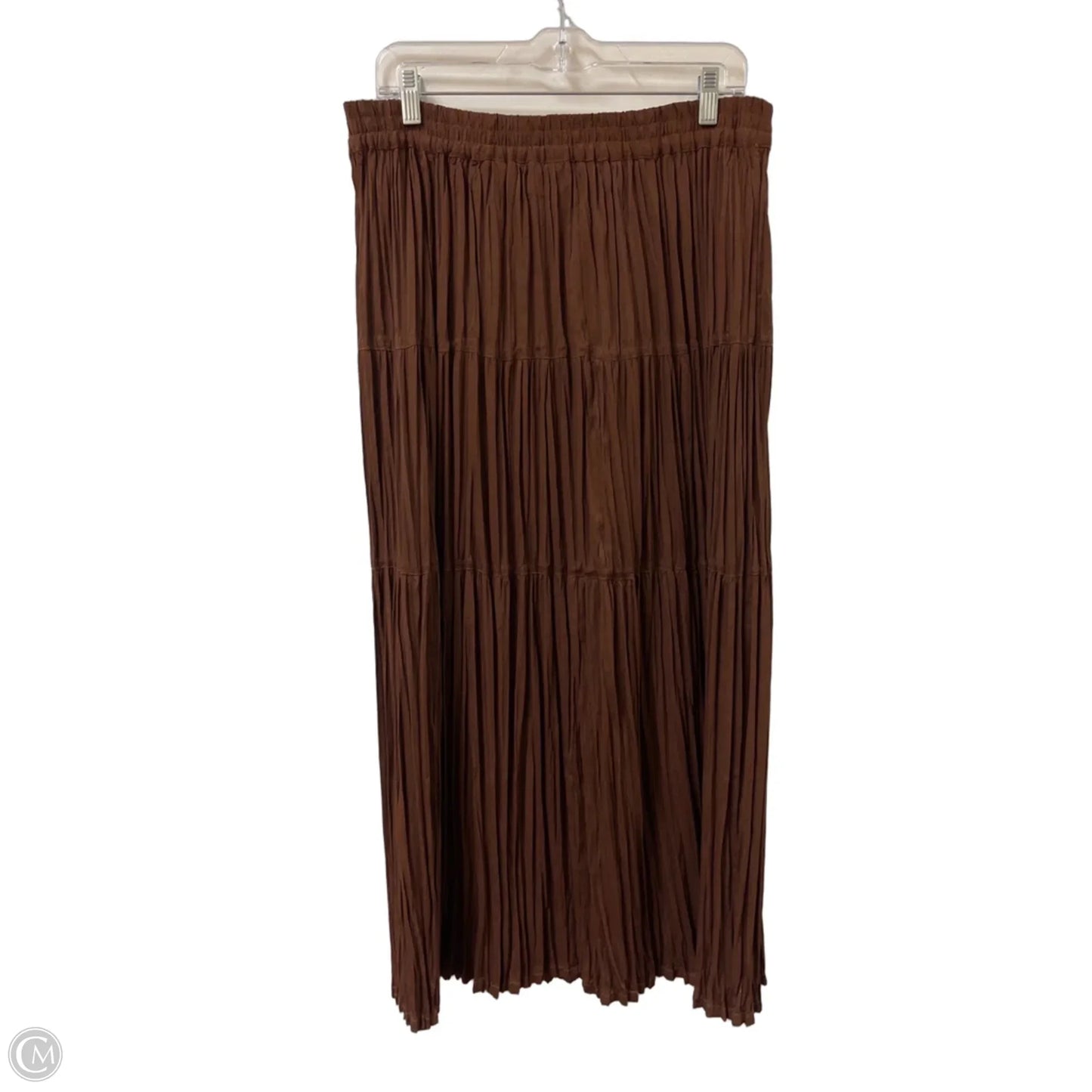 Skirt Maxi By Clothes Mentor In Brown, Size: 12
