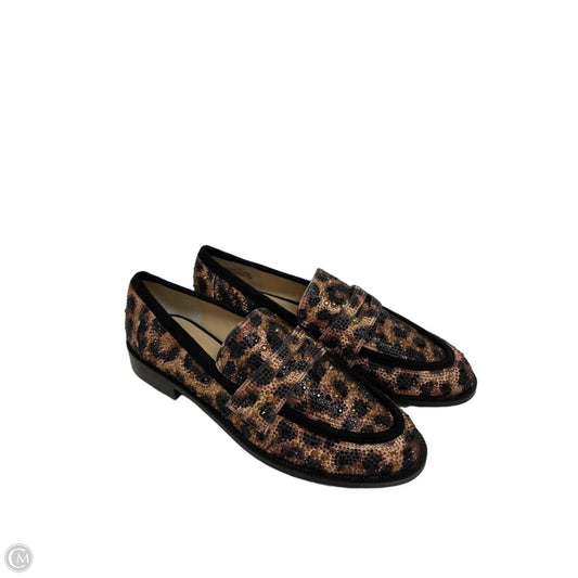 Shoes Flats By Betsey Johnson In Animal Print, Size: 7.5