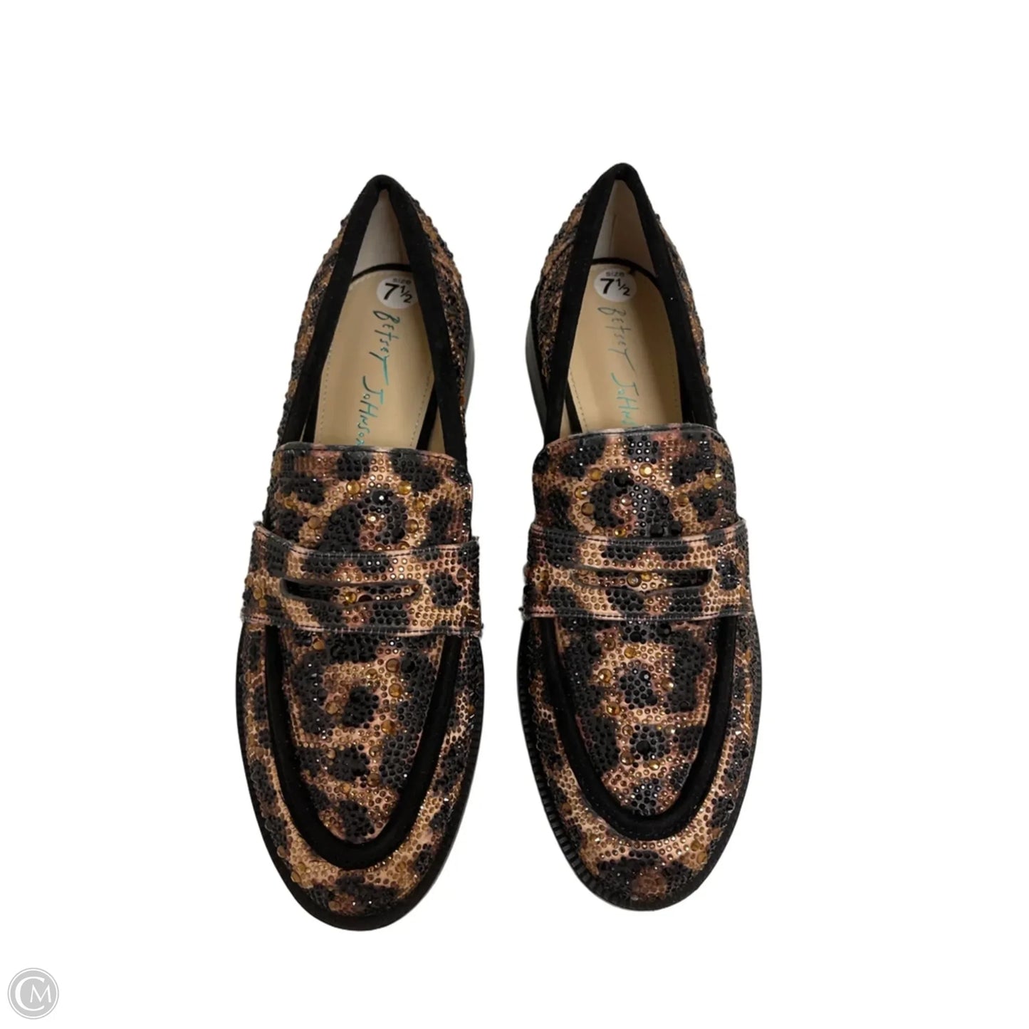 Shoes Flats By Betsey Johnson In Animal Print, Size: 7.5