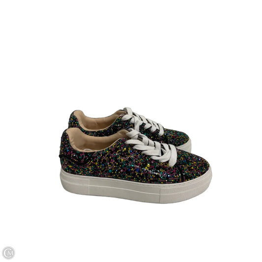 Shoes Sneakers By Betsey Johnson In Multi-colored, Size: 7