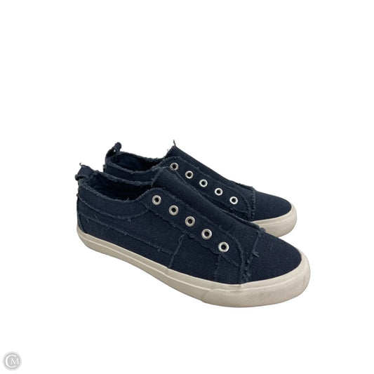Shoes Sneakers By Corkys In Navy, Size: 8