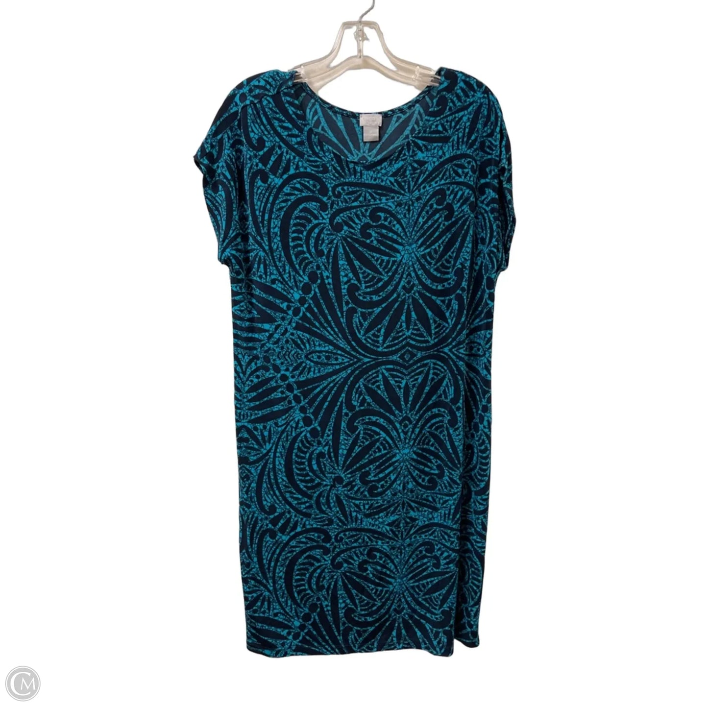 Dress Casual Short By Chicos In Blue, Size: L
