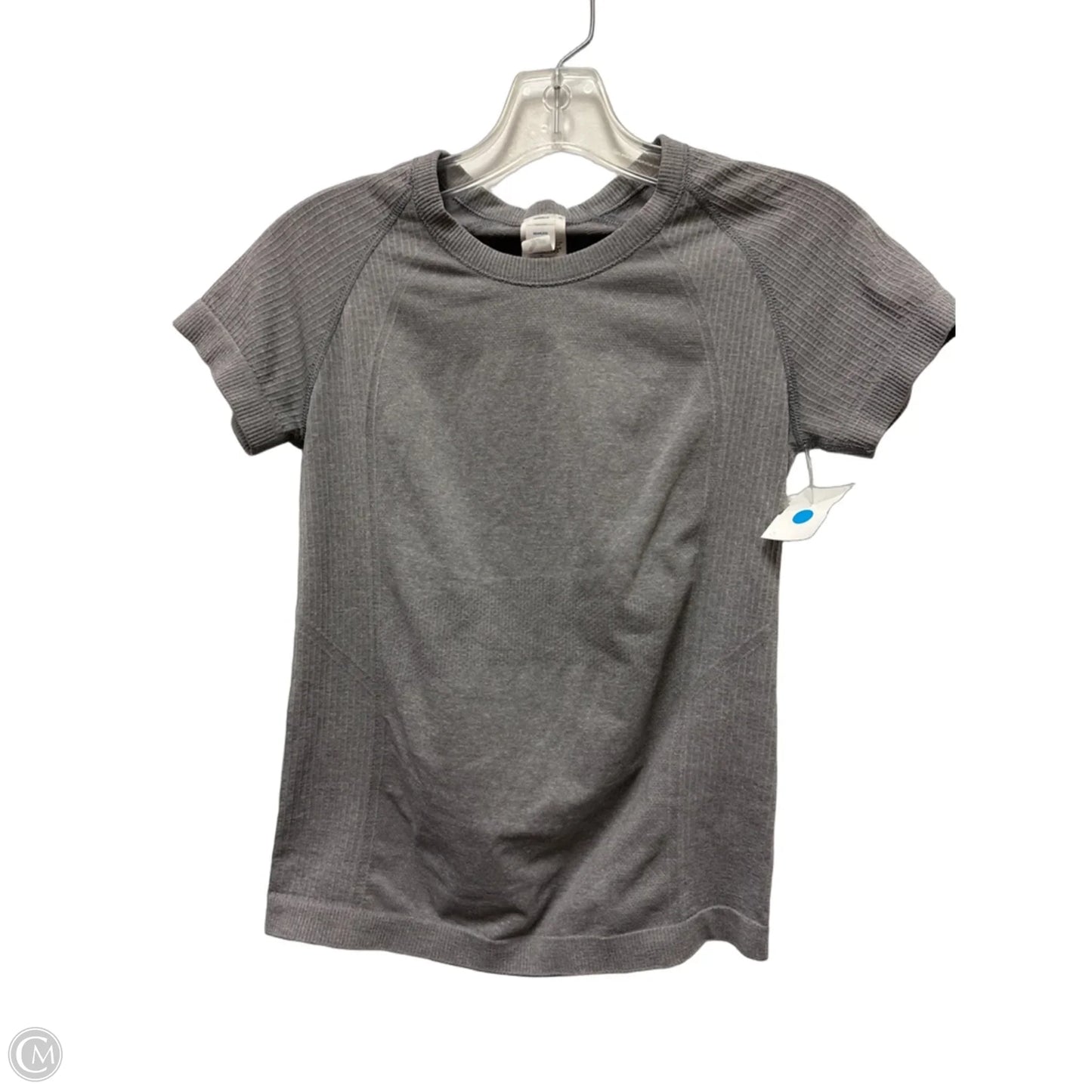 Athletic Top Short Sleeve By Old Navy In Grey, Size: S