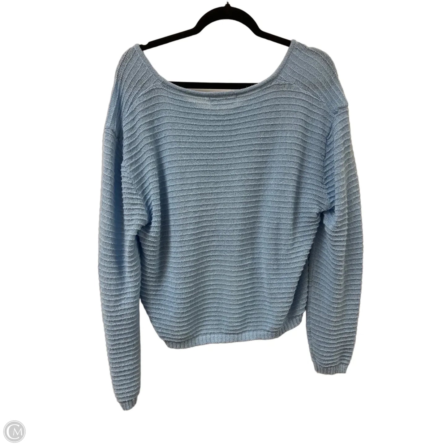 Sweater By Double Zero In Blue, Size: M