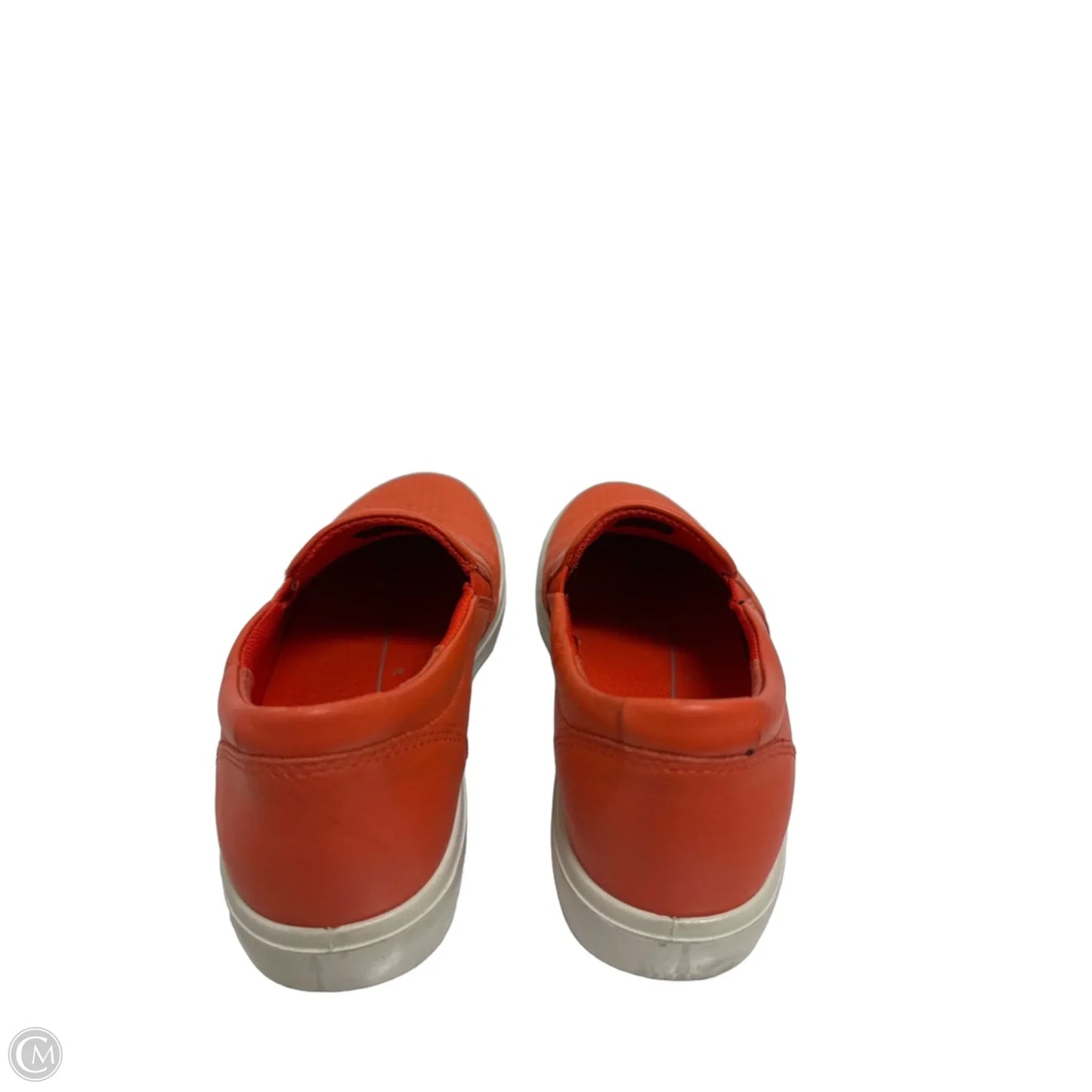 Shoes Flats By Ecco In Orange, Size: 6