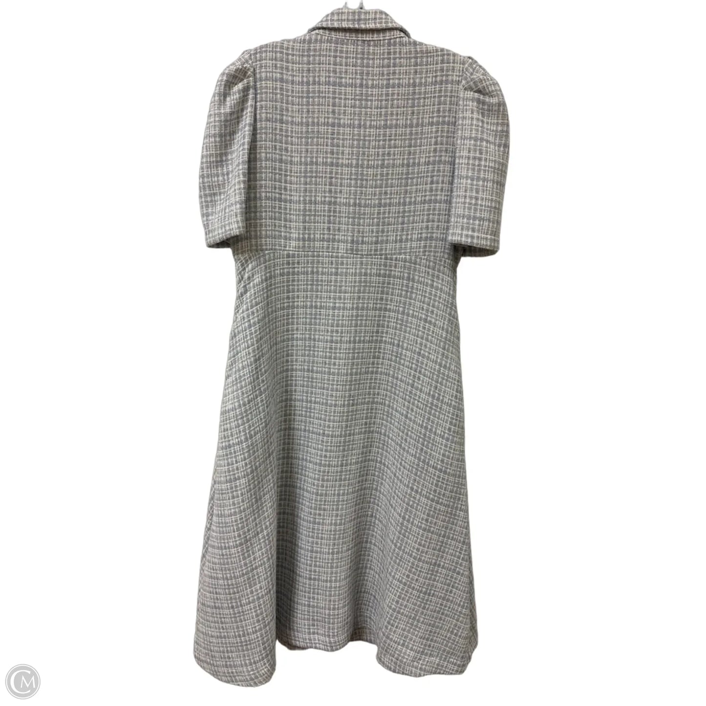 Dress Casual Midi By Shop The Mint In Blue & White, Size: L