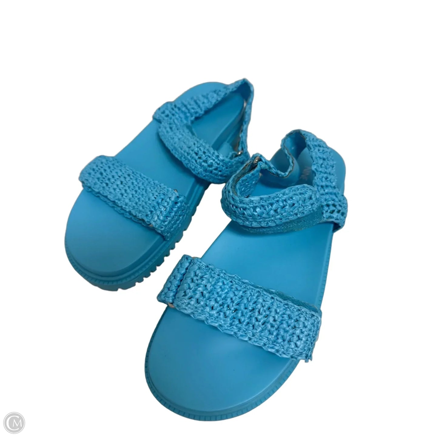 Sandals Flats By Nine West In Blue, Size: 9